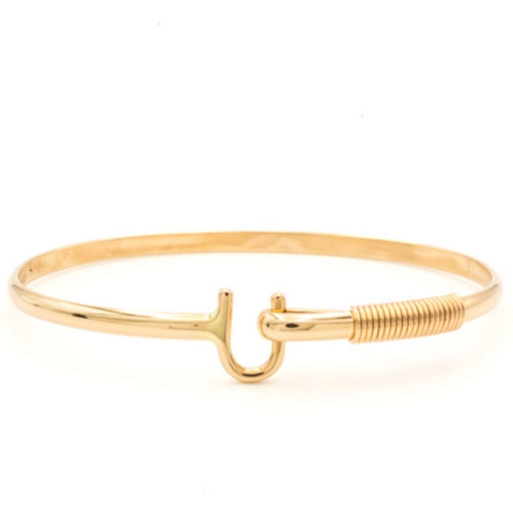 Sonya’s Fine Island Jewelry 18K St. Croix Hook Bracelet